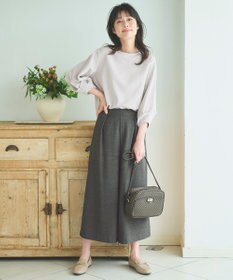 ANY L 【洗濯機可】タックスリーブ プルオーバー