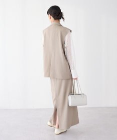 CRAFT STANDARD BOUTIQUE ＜セレモニー＞カットアウトデザインテーラードジレ