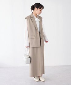 CRAFT STANDARD BOUTIQUE ＜セレモニー＞カットアウトデザインテーラードジレ