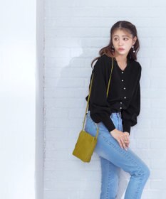 Tiaclasse 【洗える】2WAYパール釦カーディガン