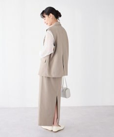 CRAFT STANDARD BOUTIQUE ＜セレモニー＞カットアウトデザインテーラードジレ