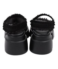 WEGO 厚底フリルギャザーサンダル