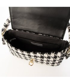 UNBILLION カシュカシュ cachecache / ツイード2wayハンドルフラップショルダー