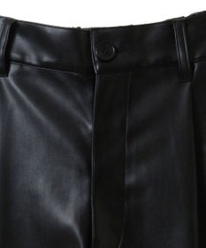 Green Parks レザーショートパンツ