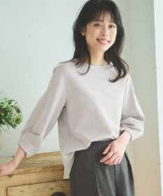 ANY L 【洗濯機可】タックスリーブ プルオーバー