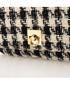 UNBILLION カシュカシュ cachecache / ツイード2wayハンドルフラップショルダー