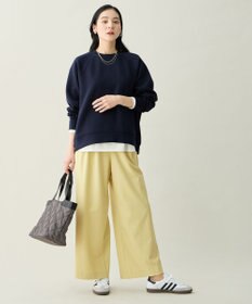 ANY L ダンボールバックリブプルオーバー