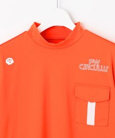 PW CIRCULUS 【吸水速乾 / UV遮蔽率96.3% UVカット / ストレッチ】【WOMEN】ポケットモックT ゴルフウェア レディース