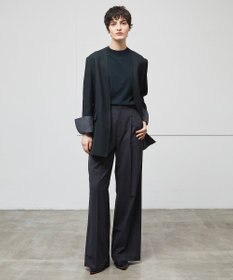 BEIGE， GRANET / ノーカラーリバージャケット