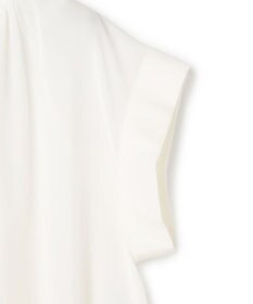 BEIGE， BAC / コットンシアー ギャザーブラウス