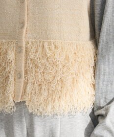 Green Parks ブークレループニットベスト