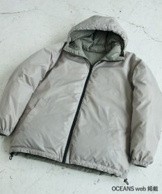 UNFILO MENS 【OCEANS YouTube 掲載 / 読売新聞掲載】TAION×UNFILO リバーシブルフードダウン