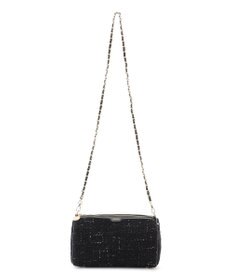 23区 GIOLICAツイード シリンダー ショルダーバッグ