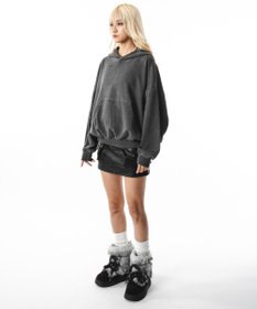 WEGO 【ユニセックス着用ITEM】バルーンクロップドプルパーカー