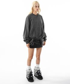 WEGO 【ユニセックス着用ITEM】バルーンクロップドプルパーカー