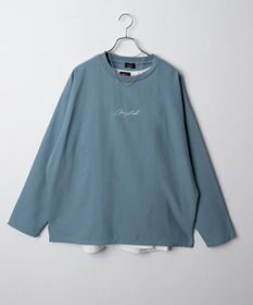 WEGO 【セットアイテム/軽量/シワにならない】ドライポリアンサンブルプルオーバーシャツ（LS）