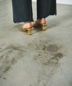 GRACE CONTINENTAL FABIO RUSCONI メタリックミュール