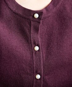 Tiaclasse 【洗える】2WAYパール釦カーディガン