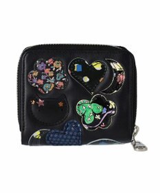 tsumori chisato CARRY tcパッチワーク ラウンドファスナー2つ折り財布
