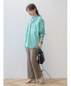 AMERICAN HOLIC ＵＶカット加工バックタックシャツチュニック