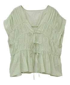 AMERICAN HOLIC 【前後2WAY】フロントリボンブラウス