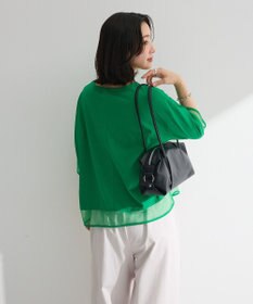 Green Parks 【適ON】遮熱チュールドッキングプルオーバー