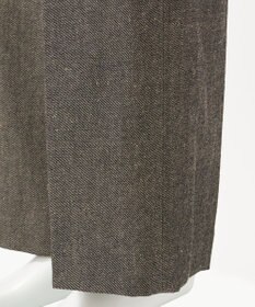 23区 【GOLD LABEL】ウールリネンツイル ワイドパンツ