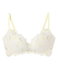 AMPHI ノンワイヤーブラ 脇高設計 ボリュームアップ A～Gカップまで対応 大きいサイズ 【BRAGENIC ブラジェニック 脇高細見えタイプ】 ブラジャー ブラ BMI350 アンフィ／ワコール