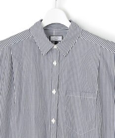 J.PRESS YORK STREET 【WOMEN】キャップスリーブ ストライプブラウス