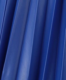 ICB 【洗える】 レザーライクシアープリーツ スカート