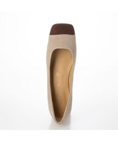 MODE ET JACOMO 異素材コンビスクエアトゥパンプス