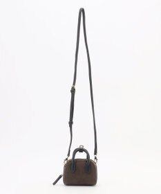 自由区 【SHIHOさん着用】スエードライクボストン バッグ