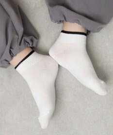 WEGO ラインショートソックス