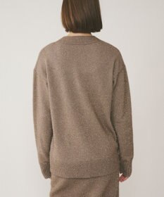 GRACE CONTINENTAL フィルムヤーンニットカーディガン