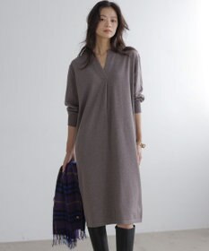 組曲 L キーネックニット ワンピース