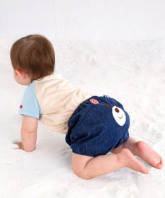 MIKI HOUSE HOT BISCUITS 【70-90cm】 顔ドンシリーズ ブルマ