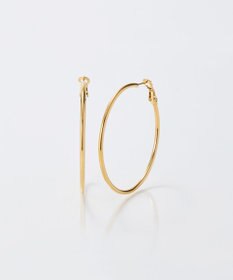 Phoebe 【金属アレルギー対応】ライトフープピアス　ゴールド/ステンレス/大振り