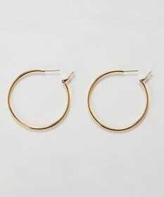 Phoebe 【金属アレルギー対応】ライトフープピアス　ゴールド/ステンレス/大振り