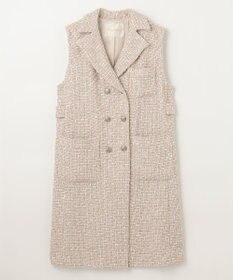 GRACE CONTINENTAL ツイードジレワンピース