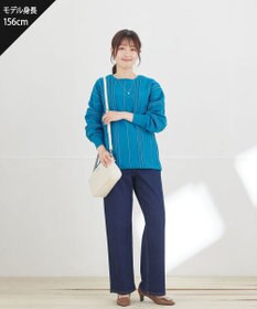 Tiaclasse ラメリブドルマントップス