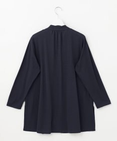 自由区 【保湿性/吸湿性/吸水速乾/接触冷感/UVケア】ハンディカーディガン ロング