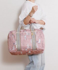 ACE BAGS & LUGGAGE HAyU × ace.  フォールディング 折り畳みボストンバッグ 猫柄 32L 17863