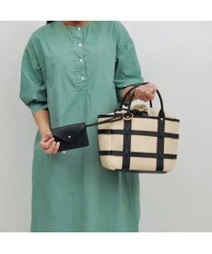 UNBILLION cachecache ポリプロピレンシートラティスバッグ