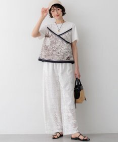 23区 S 【先行予約】スカーフコンビジャージー カットソー