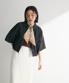 Green Parks ・ＥＬＥＮＣＡＲＥ　ＤＵＥ　デニムショートシャツ