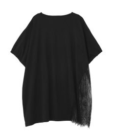 earth music&ecology アシメレースビッグTシャツ