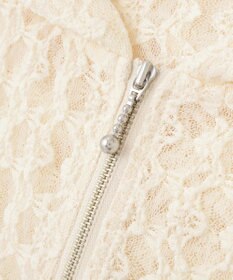 earth music&ecology レースパーカー