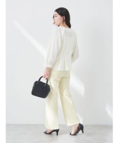 earth music&ecology ペプラムブラウス