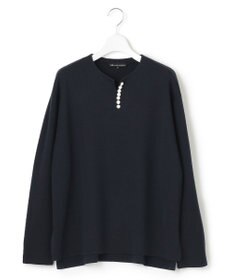 23区 ウールブレンド ラインパール プルオーバー