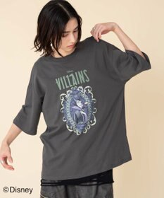 WEGO 【ユニセックス着用ITEM/SMLサイズ展開】VILLAINSグラフィックT（S）